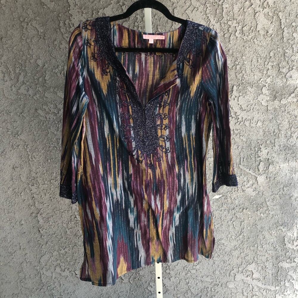 Calypso St Barth Coverup Tunic Blouse